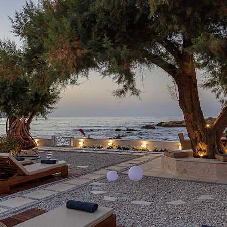 Villa Seashell -Wonderful Newly Renovated Villa On The Beach Galatás Eksteriør bilde