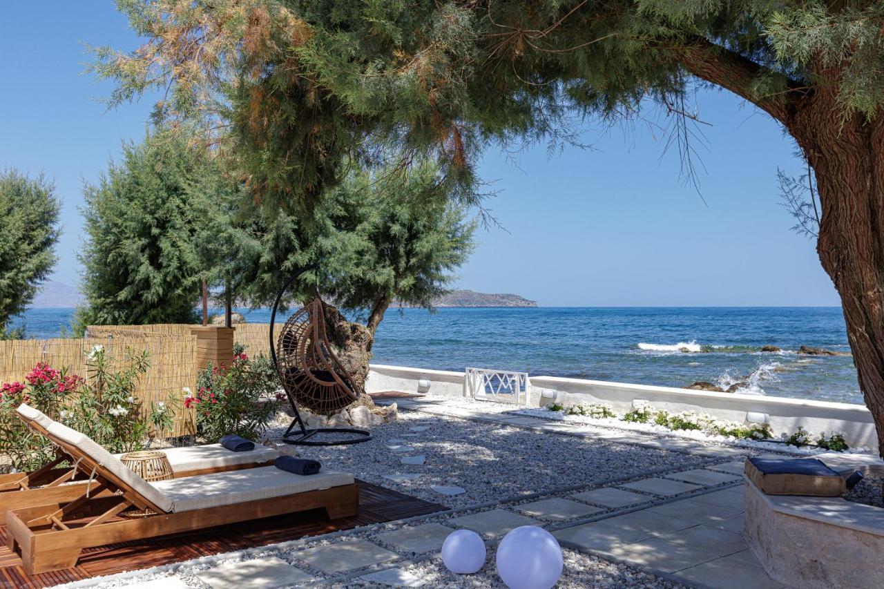 Villa Seashell -Wonderful Newly Renovated Villa On The Beach Galatás Eksteriør bilde