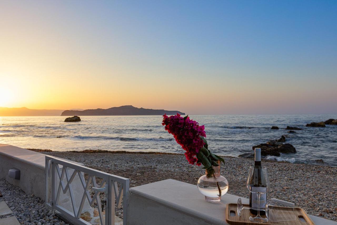 Villa Seashell -Wonderful Newly Renovated Villa On The Beach Galatás Eksteriør bilde