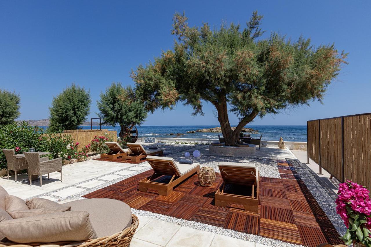 Villa Seashell -Wonderful Newly Renovated Villa On The Beach Galatás Eksteriør bilde
